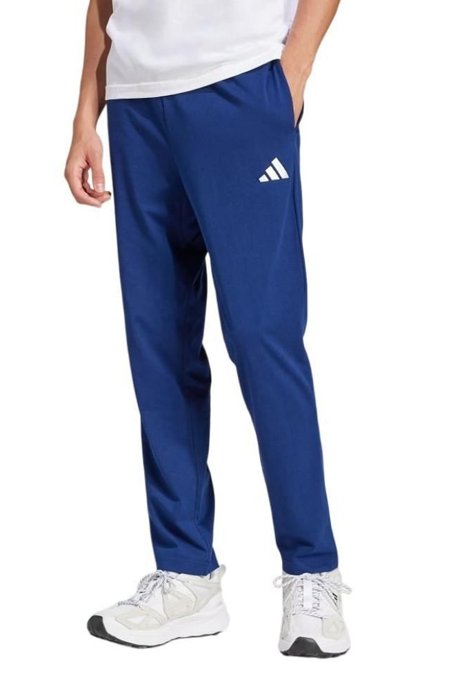 Calca-Malha-Simples-Essentials-Small-Logo-Masculino-Jf1108-Azul-