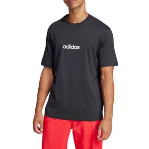 Camiseta Adidas Essentials Linear Single Jersey Masculina Je8993 Preto