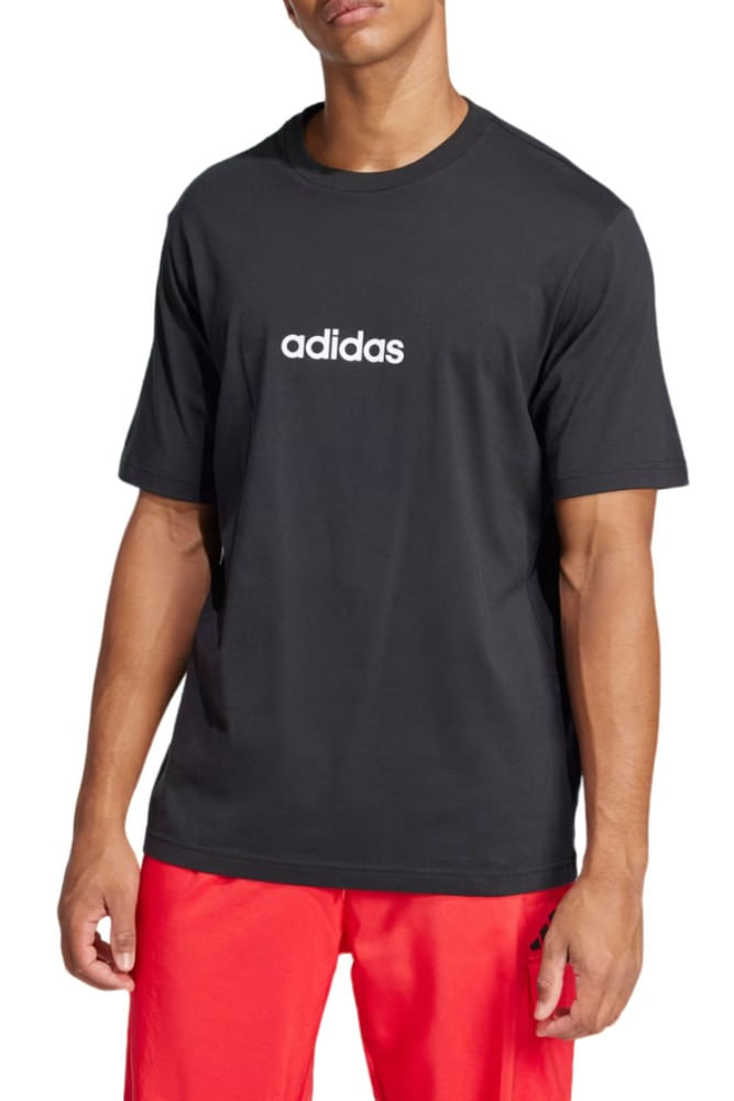 Camiseta-Essentials-Linear-Single-Jersey-Masculina-Je8993-Preto-