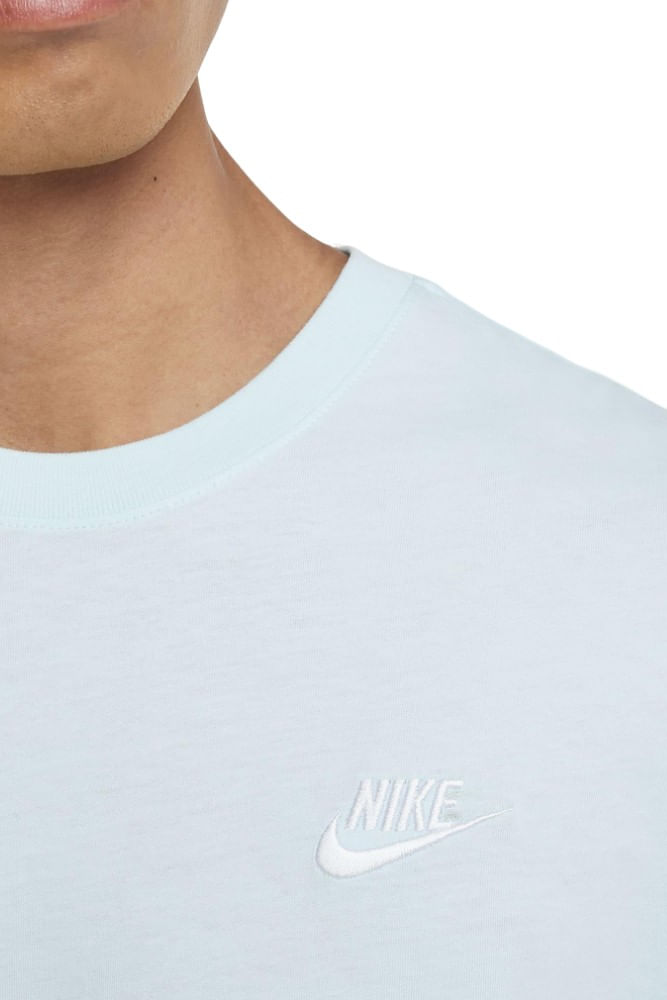 Camiseta-Nike-Sportswear-Club-Masculina-Ar4997-Azul-
