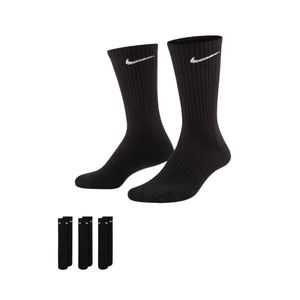 Meia Nike Everyday Cushioned (3 Pares) Unissex Sx7664-010 Preto