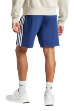 Essential-3-Stripes-French-Terry-Shorts-Masculino-Je6417-Azul