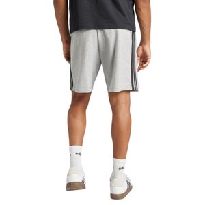 Shorts Adidas Moletinho Essentials Três Listras Masculino Je6419 Cinza