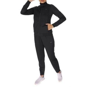 Agasalho Mizuno Basic Root Feminino Feminino Sem Capuz Mifst4453 Preto