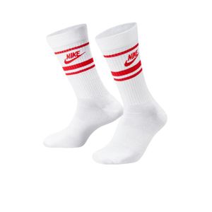 Meia Nike Sportswear Everyday Essential Unissex (3 Pares)  Dx5089-102 Branco