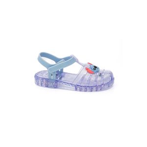 Sandália Grendene Disney Duo Infantil Menina Velcro 23323-Bn361 Azul Claro