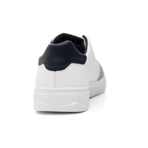 Tênis Casual Pegada Pgd Fibertech Masculino Em Microfibra 172502-01 Branco