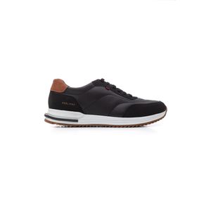 Tênis Casual Pegada Pgd Fibertech Masculino Em Microfibra 171608-02 Preto