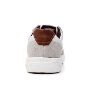 Tênis Casual Pegada Masculino Em Couro 112003-01 Branco
