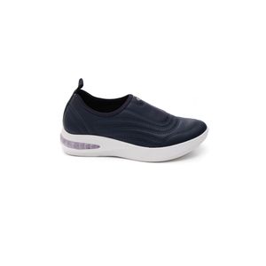 Tênis Piccadilly Softstep Salto Anabela Feminino Joanete 940002 Marinho