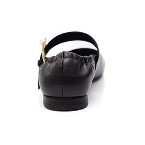 Sapatilha Comfortflex Feminina Elástico 2579303-01 Preto