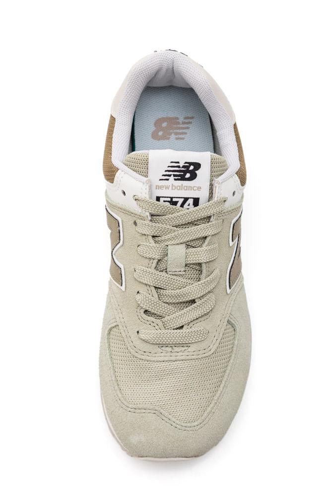 Tênis New Balance 574 Feminino Wl574ds2 Verde