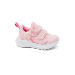 Tênis Klin Calce Fácil Infantil Menina Velcro 440.048-17040 Rosa