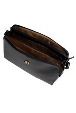 Bolsa-Media-Selene-Linea-Bella-5514-Couro-Legitimo-Preto