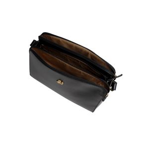 Bolsa Selene Média Linea Bella Feminina Couro 5514 Preto