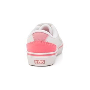 Tênis Klin Infantil Menina Calce Fácil 260.059 Branco