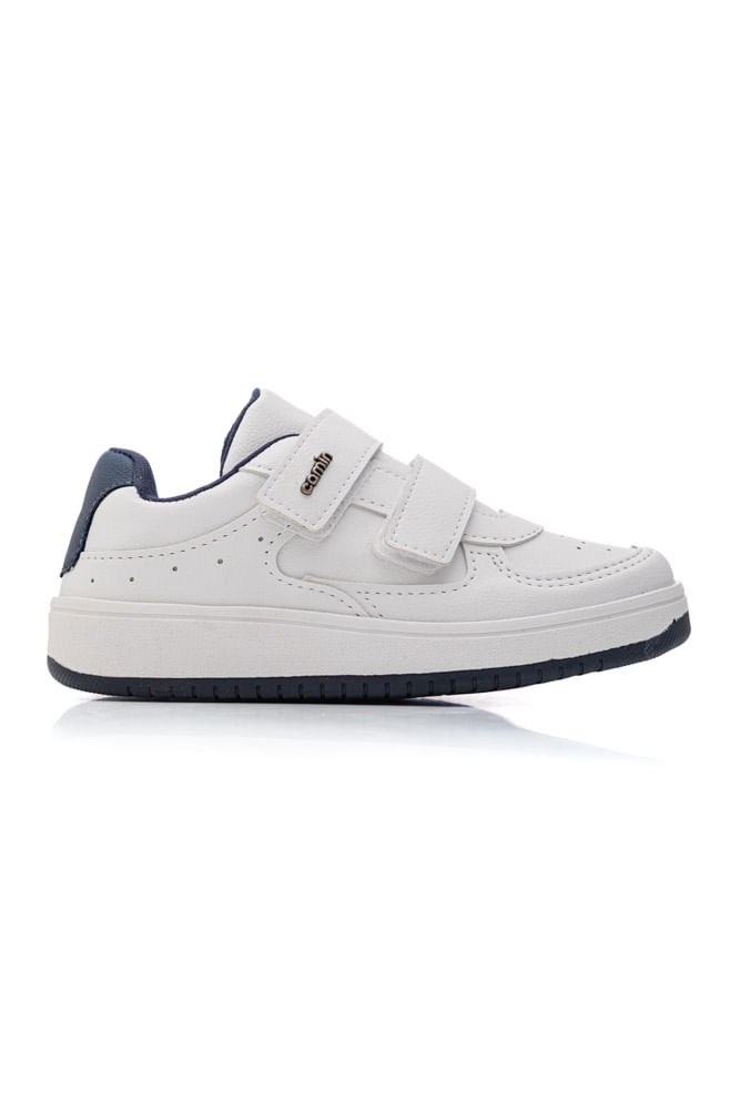 Tenis-Camin-Casual-Juvenil-Menino-Tiras-Velcro-3584-203-Branco