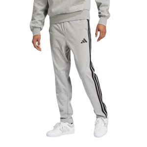 Calça Adidas Malha Essentials 3 Listras Je6428 Cinza
