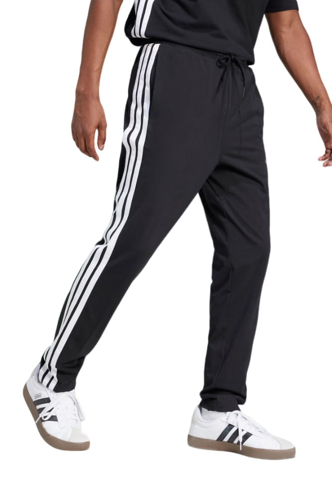 Calca-Adidas-Malha-Essentials-Tres-Listras-Je6430-Preto