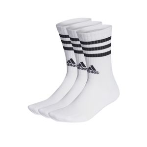Kit Adidas Meia Esportiva Masculina Stripes Ht3458 Branco
