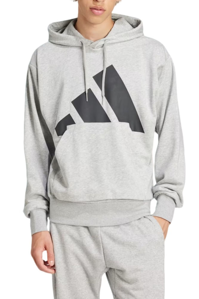 Blusao-Adidas-Essentials-Big-Logo-French-Terry-Hoodie-Je8889-Cinza
