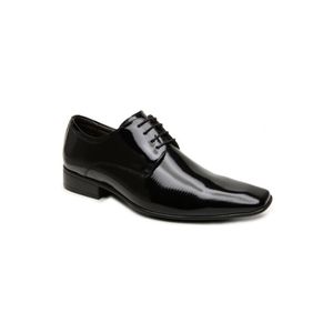 Sapato Social Jota Pe Em Couro Masculino Air 73199-Vt00s Preto