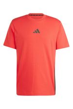 Camiseta-Adidas-Malha-Essentials-Tres-Listras-Je6386-Vermelho