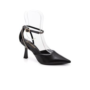 Sapato Bebecê Scarpin Feminino Napa T7041-677 Preto