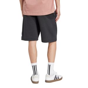 Bermuda Moletinho Essentials Big Logo Masculino Je8956 Preto