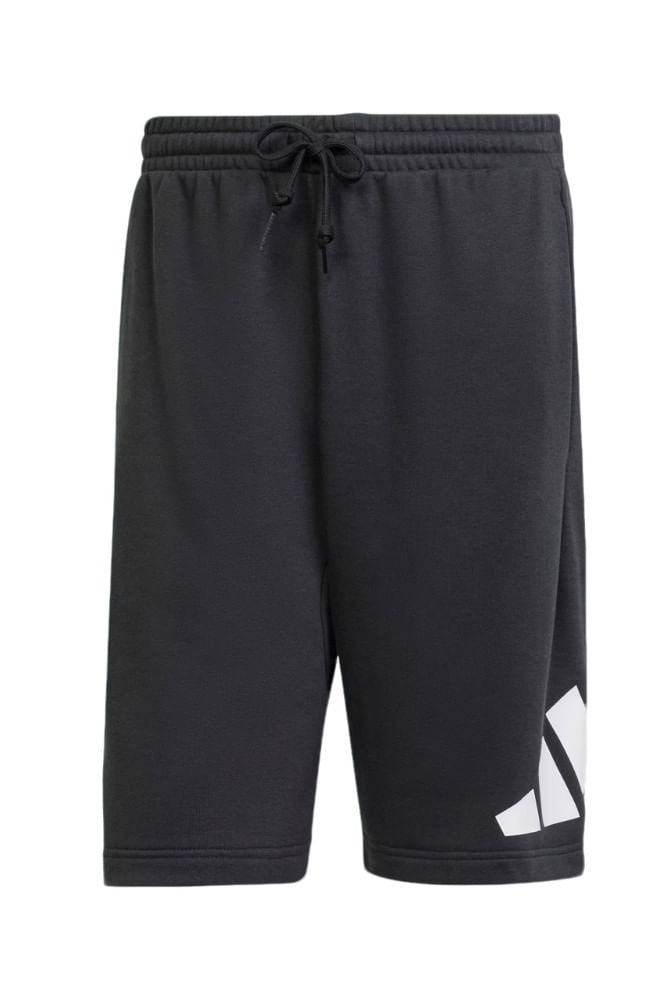 Bermuda-Moletinho-Essentials-Big-Logo-Je8956-Preto