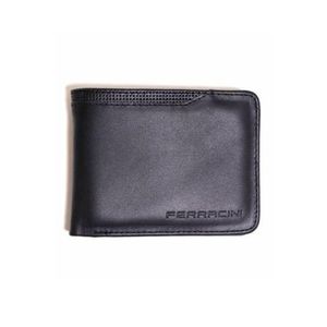 Carteira Couro Ferracini Masculina Preto