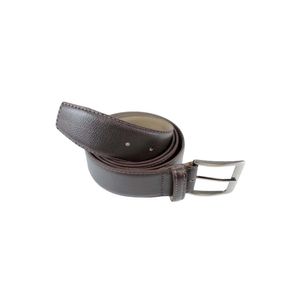 Cinto De Couro Fasolo Tamanho Grande G217-143 Marrom