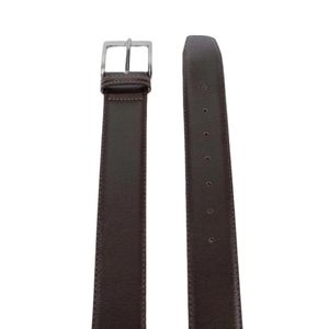 Cinto De Couro Fasolo Tamanho Grande G217-143 Marrom