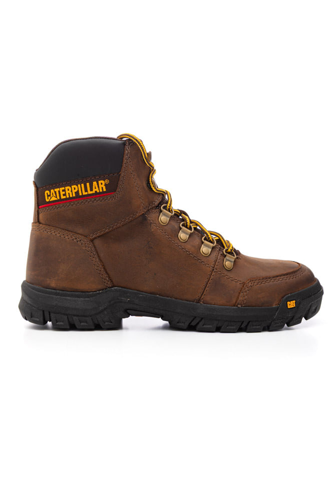Bota Caterpillar Outline St Masculina Couro P90803273 Marrom