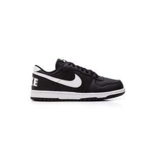 Tênis Nike Big Low Masculino Casual Em Couro 355152-016 Preto