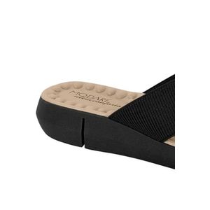 Chinelo Modare Ultra Conforto Feminino Reflex Sense Elástico 7142.101 Preto