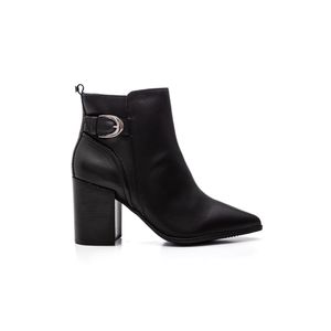 Bota Bottero Cano Baixo Feminina Couro Atanado 360301 Preto