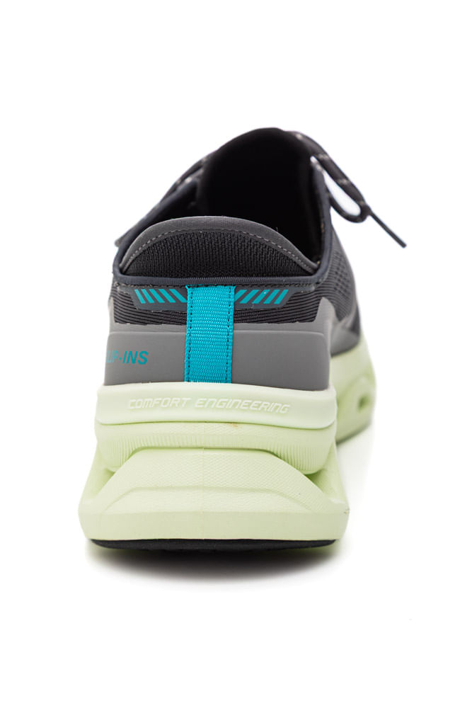 Tênis Skechers Slip-Ins Glide-Step Altus Corrida 232921-Cclm Chumbo