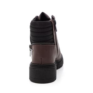 Bota Dakota Coturno Feminino Salto Bloco Baixo G9662-03 Marrom