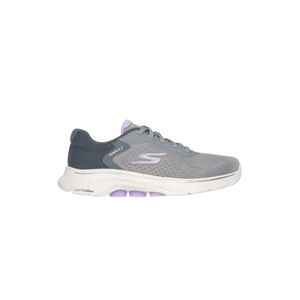 Tênis Skechers Go Walk Hyper Burst Feminino Caminhada 125215-Gylv Cinza