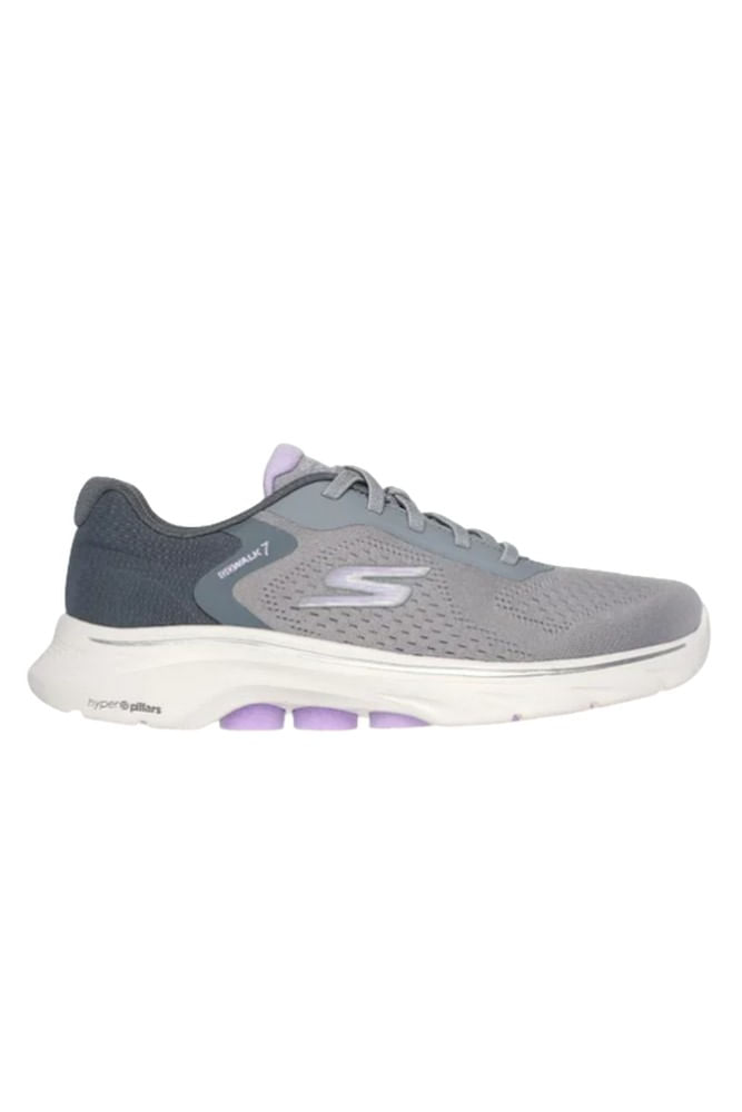 Tenis-Caminhada-Feminino-Skechers-125215-Gylv-Cinza