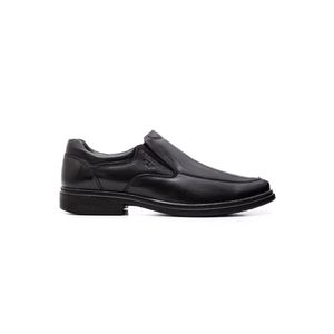 Sapato Social Calprado Anti-Stress Masculino Couro 3189 Preto