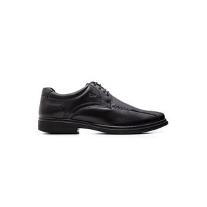 Sapato Social Calprado Anti-Stress Masculino Couro 3192 Preto