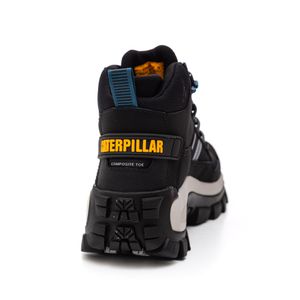 Bota Caterpillar Invader Mid Vent Black Masculina  P91664019 Preto