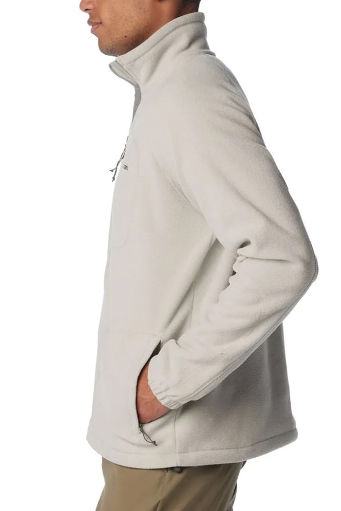 Jaqueta-Fleece-Columbia-Masculina-Fast-Trek-Ii---1420421-Off-White