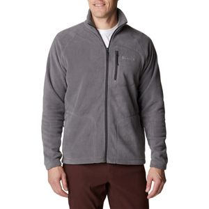 Jaqueta Fleece Columbia Masculina Fast Trek Ii - 1420421 Cinza Escuro