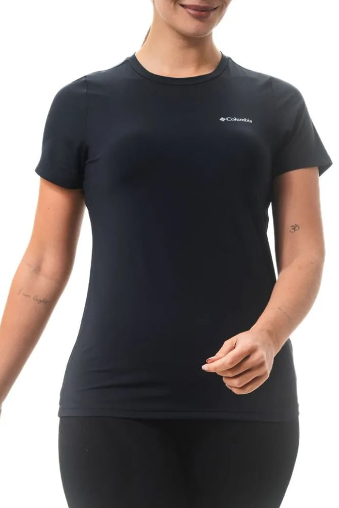 Camiseta-Columbia-Feminina-Aurora-Ii-Manga-Curta-321071-Preto