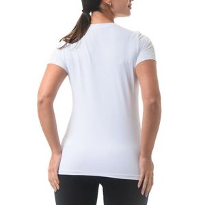 Camiseta Columbia Feminina Aurora 2  Manga Curta 321071 Branco