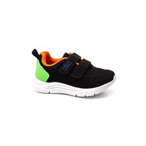 Tênis Klin Casual Infantil Menino Velcro 199.119-1 Preto