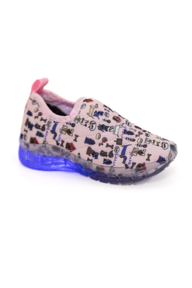 Tenis-Crik-X14-Cachorro-Rosa-Claro